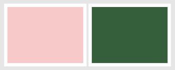 millennial pink and forest green two colors