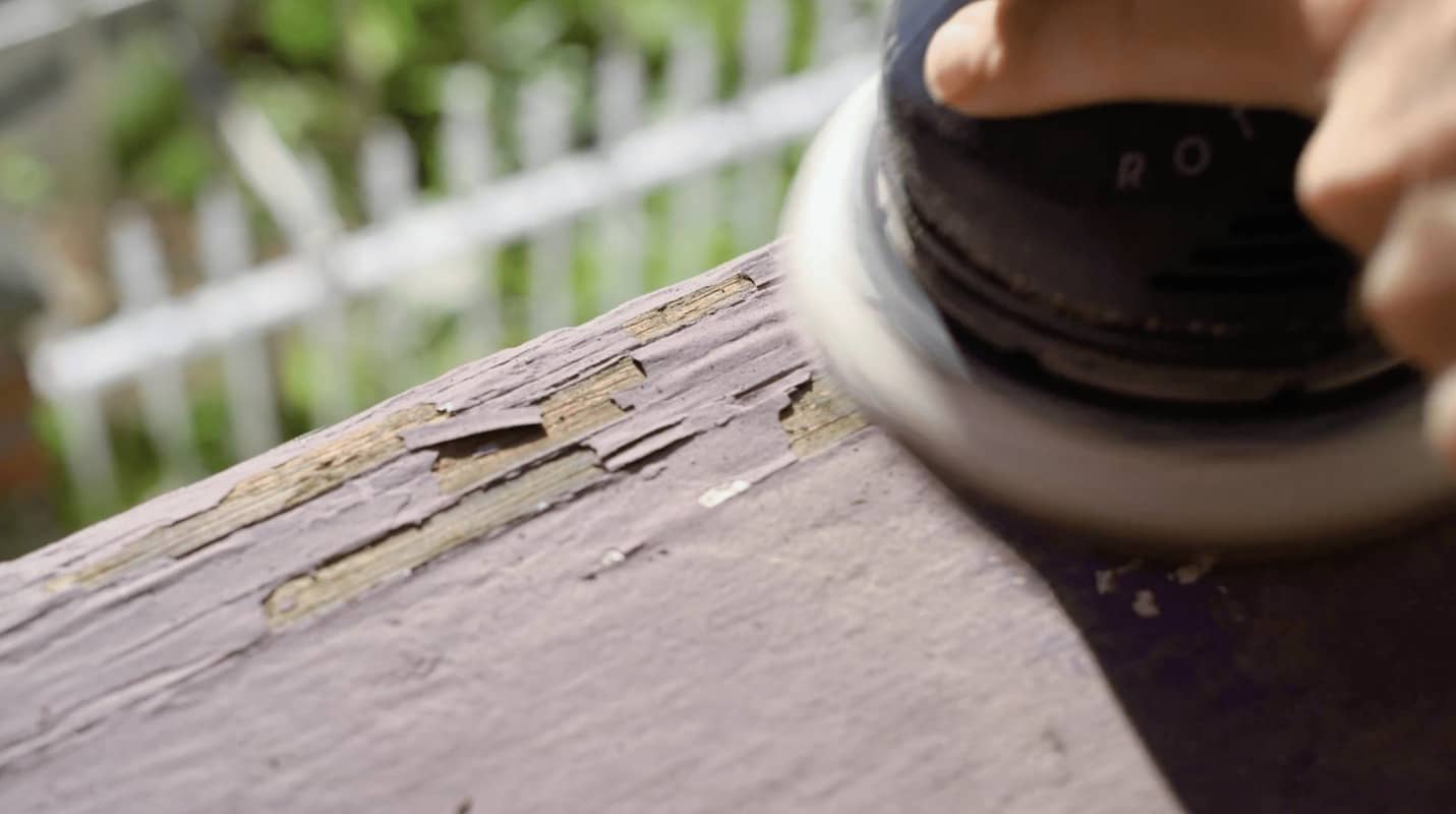 Painting Exterior Sanding