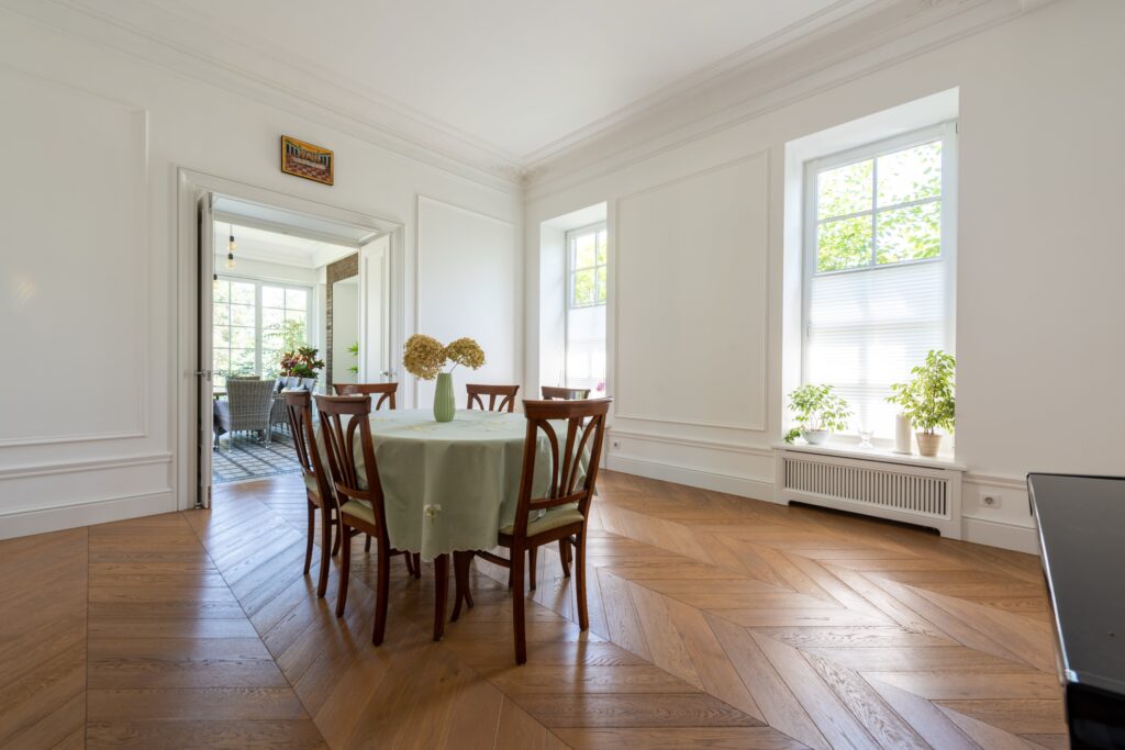 Paying attention to detail on features such as baseboards, trim and other architectural features