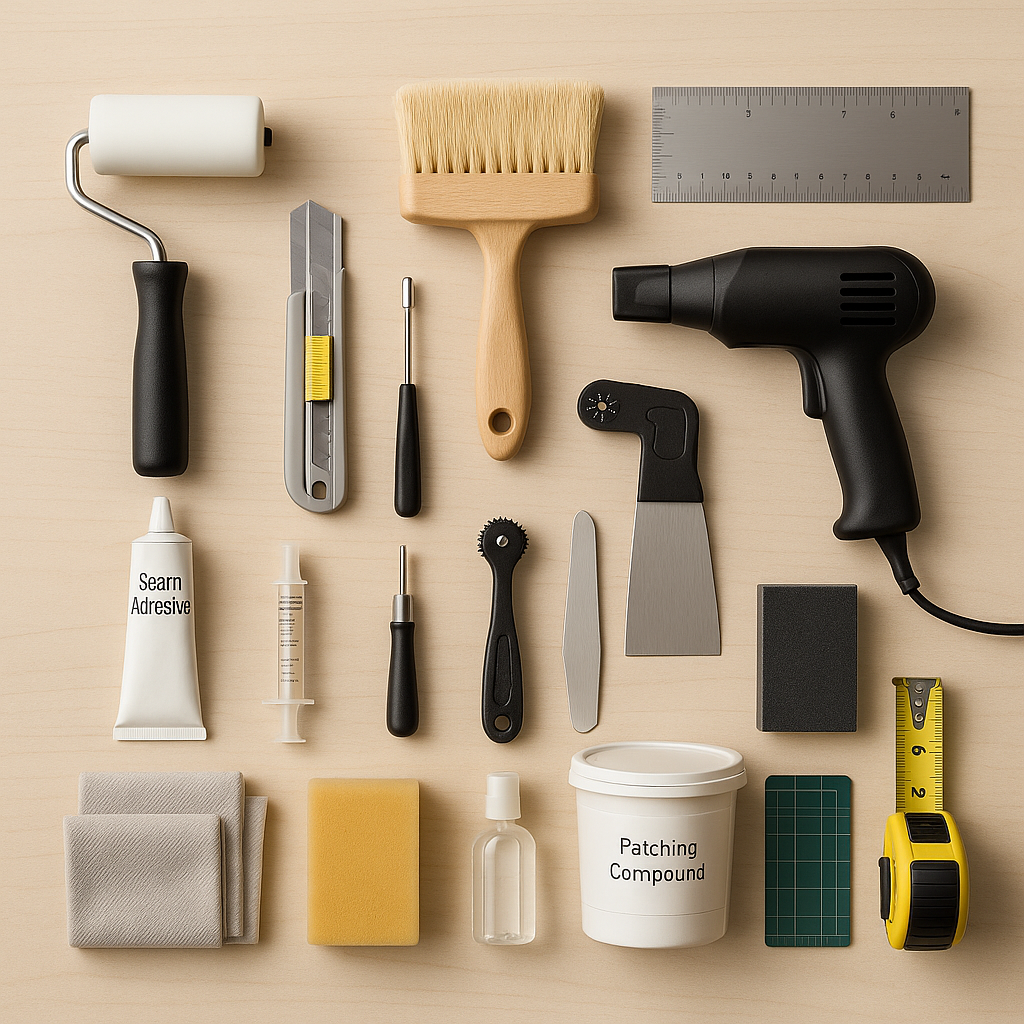 Wallpaper Restoration & Repair Tools