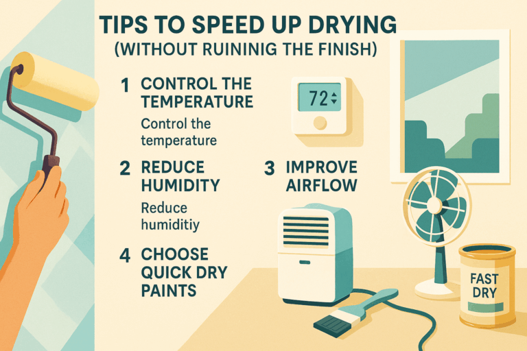 How Long Does Wall Paint Take To Dry? When It is Safe for a Second Coat ...